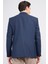 4666 Erkek Mono Yaka Tek Ceket Slim Fit Lacivert 4