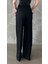 Siyah Yüksek Bel Kumaş Pantolon MG2285 5