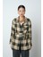 Kadın Ekose Desenli Tek Cepli Kuşaklı Tesettür Gömlek-Ceket 1
