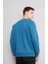 Çetinkaya Mentality 3036 3 Ip Bisiklet Yaka Petrol Sweatshirt 4