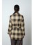 Kadın Ekose Desenli Tek Cepli Kuşaklı Tesettür Gömlek-Ceket 5