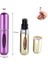 Güncelçarşı 5 Adet Mini Cep Parfüm Şişesi, Dolabilir Taşınabilir Atomizer Parfüm, Koku, Kolonya Şişesi 3