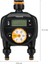 2 Çıkışlı Zamanlayıcı/zamanlayıcı, Tüm Standart Musluk Boyutları Için, Kolay Okunabilir LCD Ekran, Evrensel Boyut, 580 G, Siyah/turuncu, 1054792 3