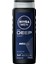 Nıvea Men Erkek Deep Dimension Duş Jeli 500 Ml,derinlemesine Temizlik,bakımlı Cilt,vücut,yüz ve Saç Için,ferah Koku,aktif Karbon 1