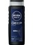 Nıvea Men Erkek Deep Dimension Duş Jeli 500 Ml,derinlemesine Temizlik,bakımlı Cilt,vücut,yüz ve Saç Için,ferah Koku,aktif Karbon 3