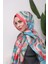 Floral Akrilik Desenli Dijital Soft Şal 5
