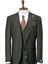 Erkek Takım Elbise, Kırlangıç Yaka, Blazer, Slımfıt, Haki Yeşili 2