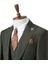Erkek Takım Elbise, Kırlangıç Yaka, Blazer, Slımfıt, Haki Yeşili 10