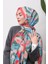 Floral Akrilik Desenli Dijital Soft Şal 6