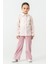 Yakası Bağlamalı Kız Çocuk 3\'lü Takım - 26K 4499 5