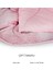 Welsoft Pembe Yorgan Seti Tek Kişilik (1ADET Silikon Yastık ve Kılıfı Hedıye) 3