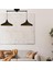 Ikili Siyah Champion Avize Sarkıt Salon Mutfak Butik Lamba Aydınlatma Avizeler 6