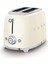 Beyaz TSF01CREU Retro Krem 2x2 Slot Ekmek Kızartma Makinesi 1