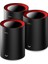 AX3000 2,5g Wi-Fi 6 Mesh Sistemi Wi-Fi 6, 2,5 G Wan, Backhaul Ethernet, 1gig+ Internet, Wireguard, Openvpn, Zerotier, Cloudflare, Ddns, 2023 Yayın M3000 3-Pack 1