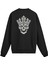 Sırt Baskılı Taçlı Kurukafa Tasarımlı Sweatshirt 1