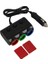 1523 12-24V Çift USB Girişli 120W 80CM Kablolu 3'lü Araç Çakmak Çoklayıcı 3