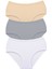3 Adet Tutku Kadın Yüksek Bel Bato Kalın Lastik Külot S10 1