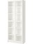 Cam kapaklı kitaplık, beyaz, 80x42x202 cm 1