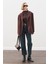 Oversıze Kesim Blazer Ceket Acı Kahve 1