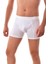 3 Adet Tutku Likralı Erkek Beyaz Boxer 0114 2