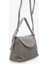 Lorena Kadın Hakiki Deri Günlük Çanta - Gri Süet 2
