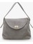 Lorena Kadın Hakiki Deri Günlük Çanta - Gri Süet 5