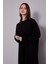 Siyah Uzun Ribana Sweatshirt 3