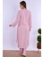 Pembe Sabahlıklı Hamile Lohusa Pijama Takımı 3