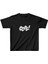 Unisex Çocuk Baskılı T-Shirt - Siyah 1