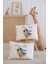 %100 Pamuk Isme Özel 2li Ekru Bebek Yastık Kılıfı 35X45 Cm-Mickey Mouse 1