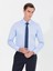 Erkek Mavi Slim Fit Uzun Kollu Basic Gömlek 50268503-VR036 2
