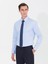 Erkek Mavi Slim Fit Uzun Kollu Basic Gömlek 50268503-VR036 4