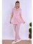 Pembe Hamile Lohusa Pijama Takımı 4