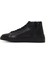 Erkek Siyah Fermuarlı Kalın Tabanlı Deri Spor Bot 25WFD707118 2