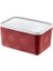 No Frost Saklama Kabı 2600 ml Carmen Kırmızı 2