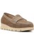 Kadın Vizon Kalın Tabanlı Süet Deri Comfort Loafer 25AFD154110 6