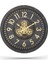 Mark Premium Serisi Eskitme Kadranlı Döner Çarklı 60 Santimetre Ev ve Ofis Duvar Saati, Latin Rakamlı, 1