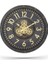 Mark Premium Serisi Eskitme Kadranlı Döner Çarklı 60 Santimetre Ev ve Ofis Duvar Saati, Latin Rakamlı, 3