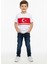Türk Bayraklı Basic Çocuk Tişört - 26Y 1453 2