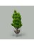 Dekor Yapay Çam Ağacı - Asorti - 26X15 cm 1