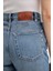 Pamuklu Relaxed Fit Yüksek Bel Daralan Paça Jeans LV047D841G30N Bayan Kot Pantolon LV047D841G 30N 3