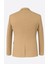 Camel Erkek Blazer Ceket – Esnek Comfort Kumaş, Italyan Kesim, Tek Düğmeli Slim Fit Şık Model 2