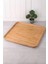 Bambu Lüx Kare Servis 30 * 30CM, Sunumluk & Çerezlik Sunum Tabağı 1