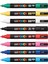 Uniball Posca (1.8-2.5) Su Bazlı Boyama Markörü Ana Renkler 8'li Set ( N ) (Uni-Pc-5m)/ 8c Set 2