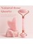 Baımeı Çift Taraflı Cilt Masaj Aleti Rose Quartz Roller & Gua Sha Set Kutusu ve Kesesi ile 2