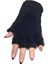 Kadın Peluş Yumuşak Peluş Kesik Eldiven 1