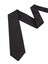 Erkek Siyah %100 Ipek Kravat 50317305-001 1