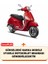 Vespa Gts 150 Abs Branda Motosiket Brandası (Gri Renk) Motor Örtüsü Çadır Su Geçirmez Motosiklet Kılıfı Motor Brandası 2