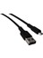 Micro USB Hızlı Şarj Kablosu (Siyah + Siyah Uç) (150 Cm) 2