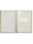 Color Memory Book Keten Hatıra Defteri Altın Kenarlı Anı Albümü Yeşil 5